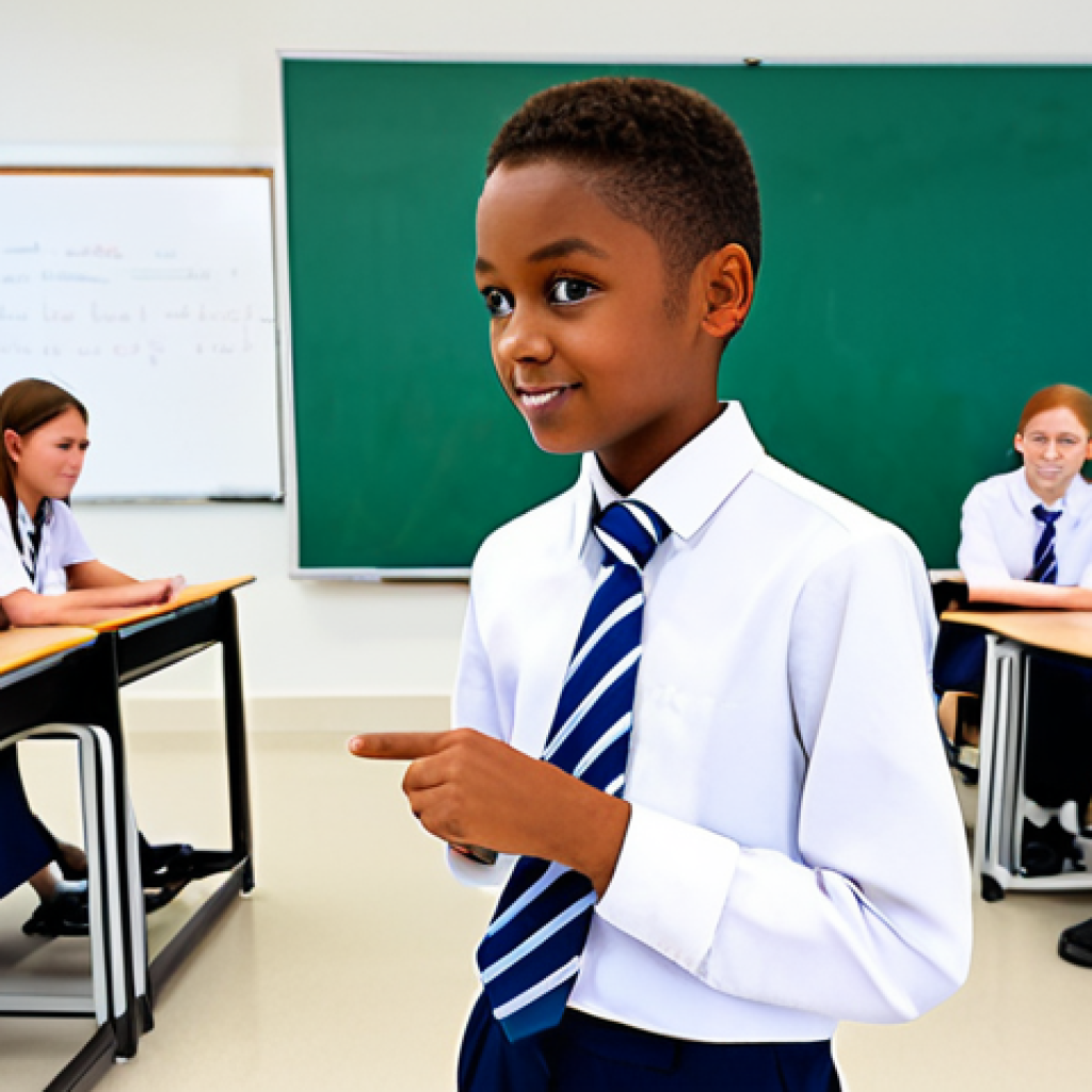 디스토피아 경고와 윤리적 문제 - Future Skills & Education**

"A diverse group of students in a modern classroom, fully clothed in sc...